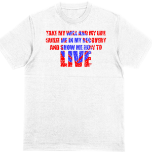 Third Step Prayer T Shirt