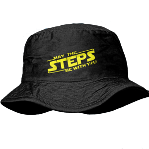 May the Steps be with you Bucket Hat -Black