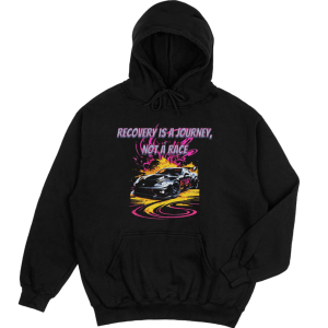 Recovery is a Journey - hoodie black