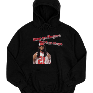 Snap Ya Fingers Hoodie black