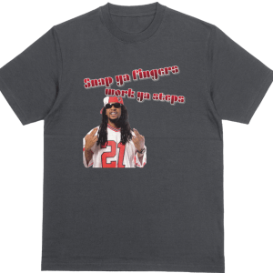 Snap Ya Fingers - grey t shirt