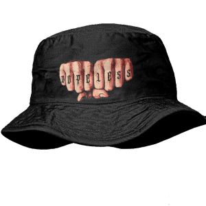 Dopeless knuckles bucket hat black