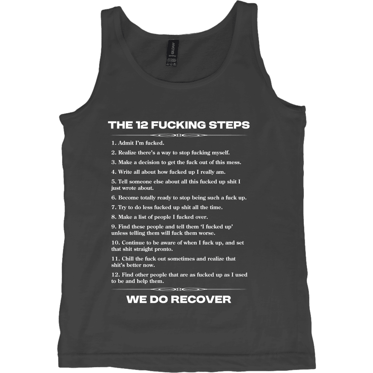 12 Fn Steps – Tank Top