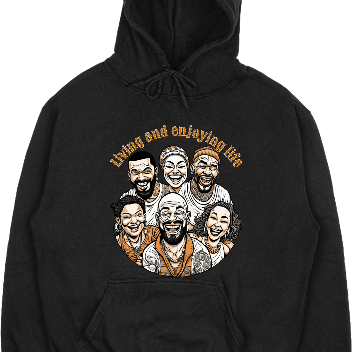 Living And Enjoying Life – Hoodie