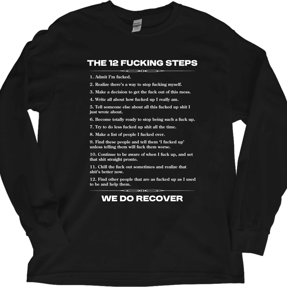 12 Fn Steps – Long Sleeve